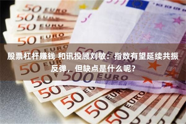 股票杠杆赚钱 和讯投顾刘敏：指数有望延续共振反弹，但缺点是什么呢？
