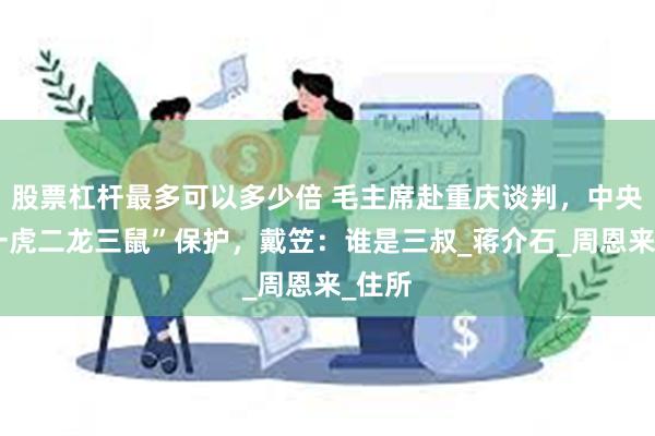 股票杠杆最多可以多少倍 毛主席赴重庆谈判，中央派“一虎二龙三鼠”保护，戴笠：谁是三叔_蒋介石_周恩来_住所