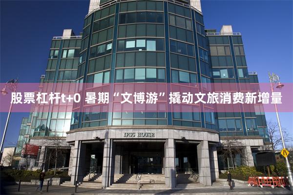 股票杠杆t+0 暑期“文博游”撬动文旅消费新增量