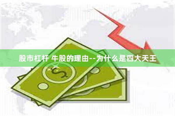 股市杠杆 牛股的理由--为什么是四大天王